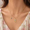 Hanging Hamsa Necklace