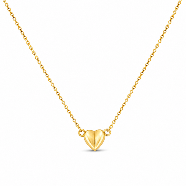 Tiny Heart Megnat Necklace