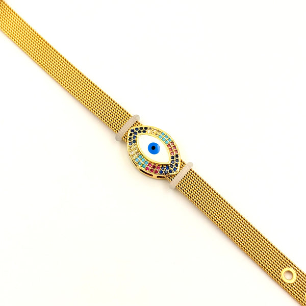 Evil eye Watch Belt Bracelet