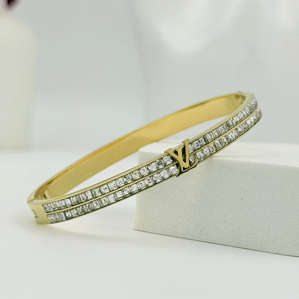 LV Double line Diamond kada