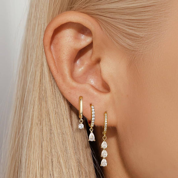 Elara Drop earring set