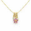 Rosy bloom Necklaces