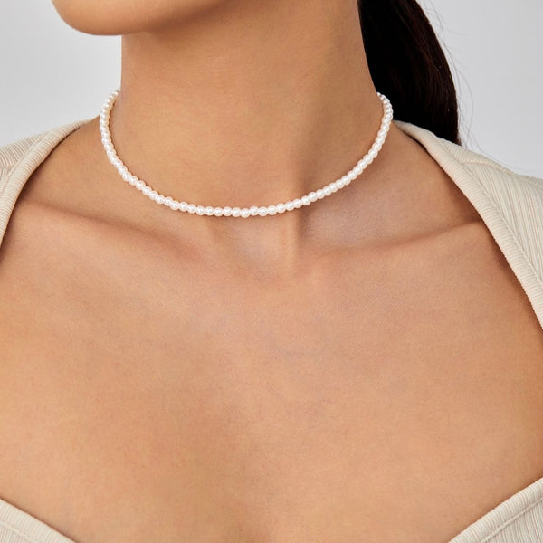 Pearl Beaded Necklace