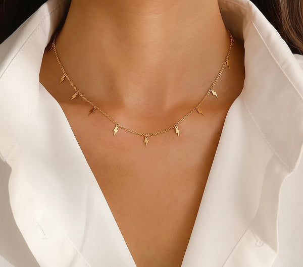 Thunderbolt charm TanmaniyaNecklace