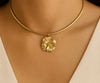 Flower Pendant Choker