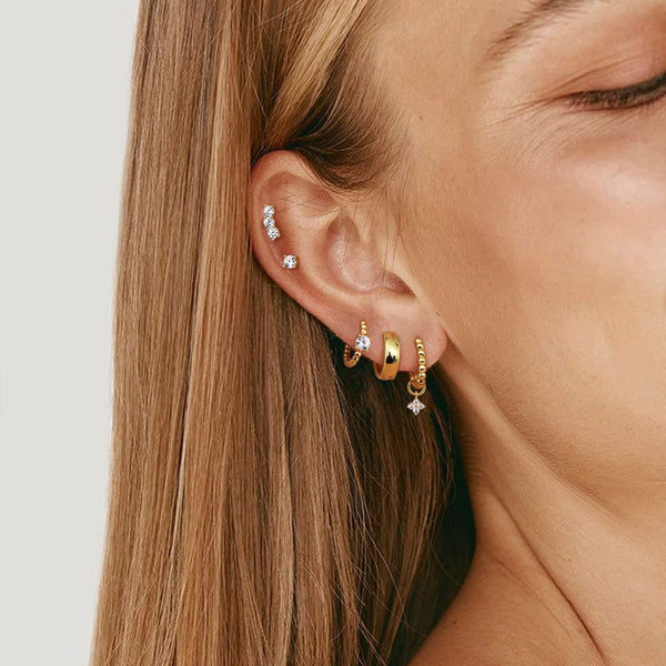 LuxeLayer Ear Mismatch Earring Set