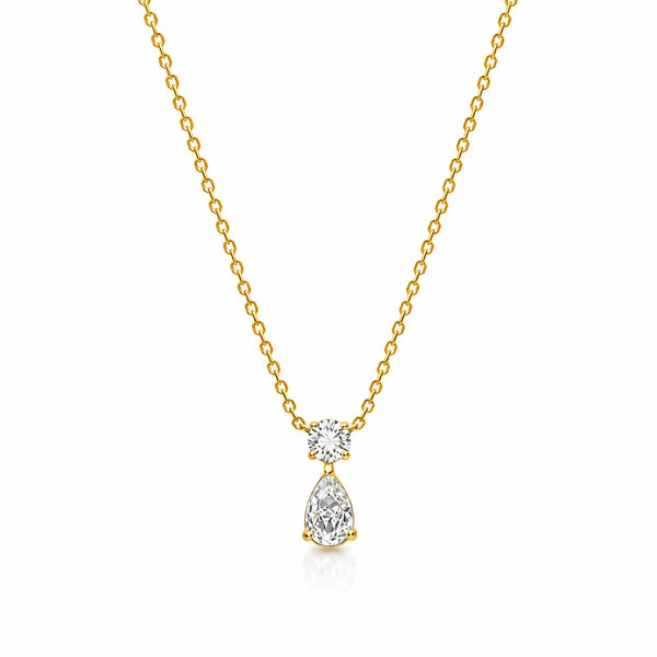 Circle Drop Necklace
