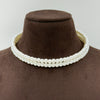 Double layer Pearl Choker