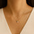 Tiny Single Stone Necklace