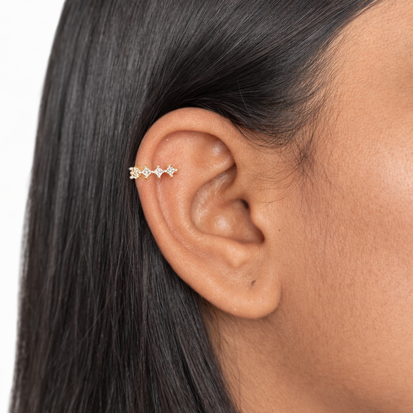 Royal Prism Ear Cuff