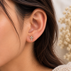 Cross Spark Ball Back Stud