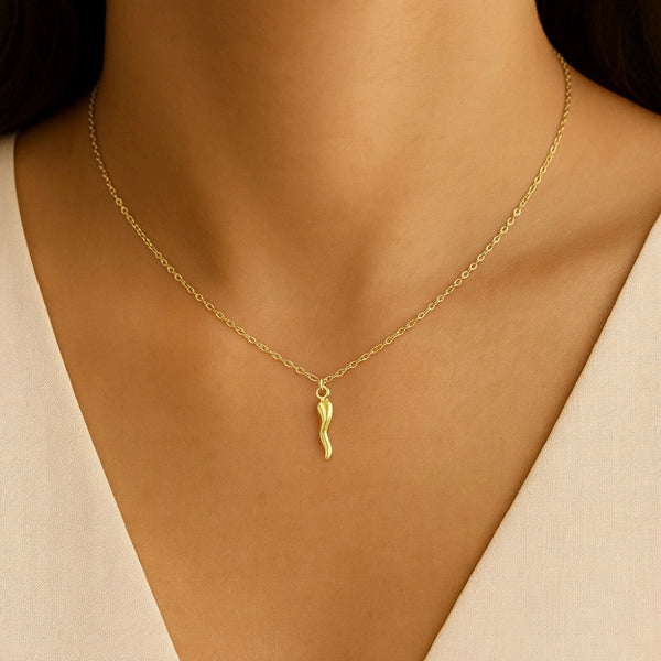 Italian Horn PendantNecklace