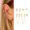 ChainLuxeMismatch Earring Set