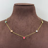 Heart Drop Tanmaniya Necklace