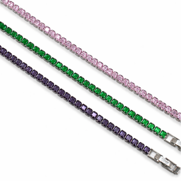Shine Stack Tennis Bracelet