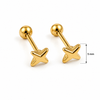 Tiny Star ballback Earrings