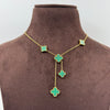 Dangling Clover Necklace