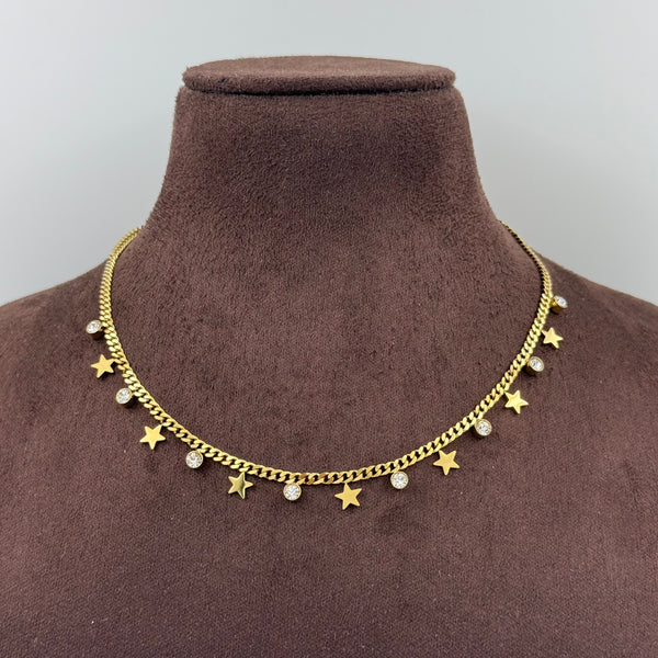 Star Diamond TanmaniyaNecklace