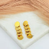 Drop Coin Earrings