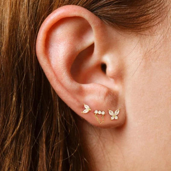Glimmer Trail Earrings Set