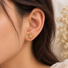 Petite Blossom Ball Back Stud