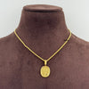 Rose Stamp Necklace