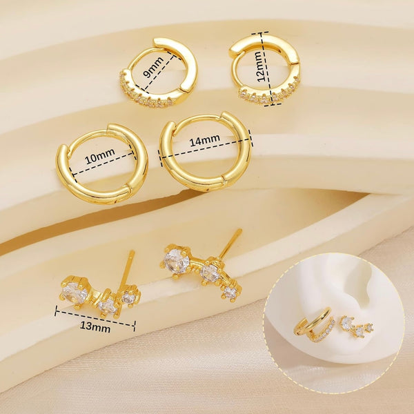 Trinity Luxe Earrings Set