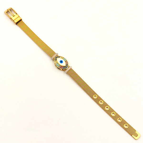 Evil eye Watch Belt Bracelet