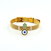 Hamsa Evil eye Watch Belt Bracelet