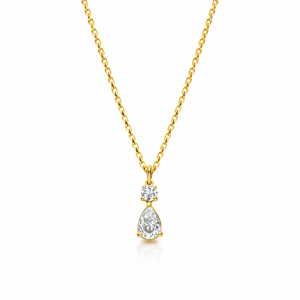 Circle Drop Necklace