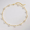Daisy Pearl Necklace