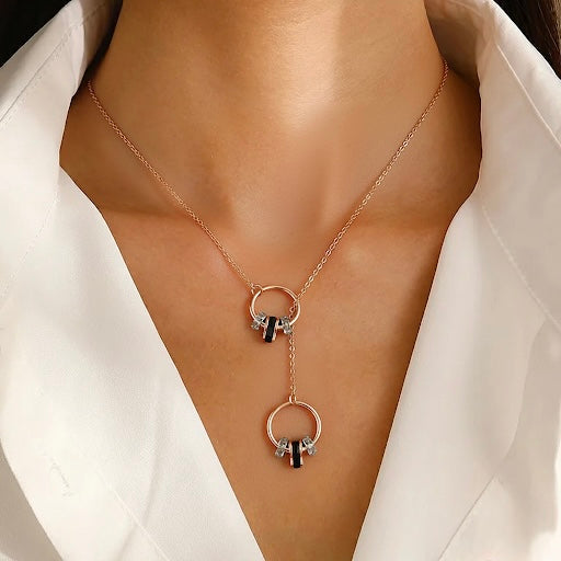 2 in 1 Earring Necklace