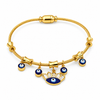 Dangling Evil eye Kada