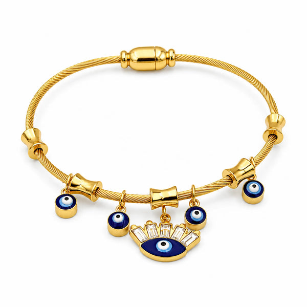Dangling Evil eye Kada