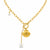 Shell Link Chain Beach Charm Necklace