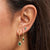 Emerald Muse Earrings Set