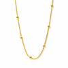 Golden Dots Grace Necklace