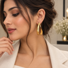 Hollow Tear Drop Earrings
