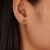 Cherry pop studs earrings