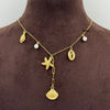 Hanging Shell Beach Charm Necklace