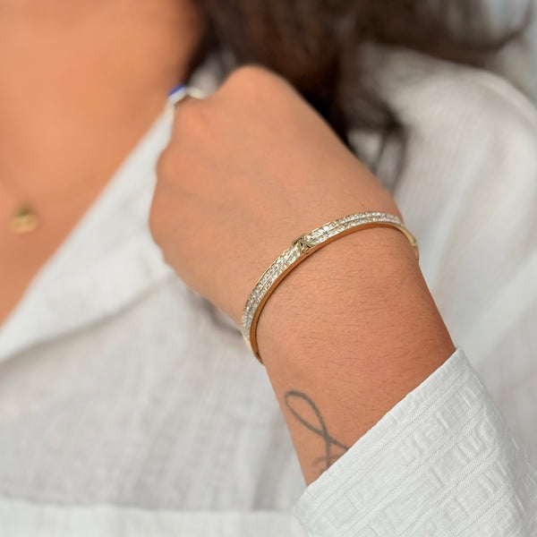 LV Double line Diamond kada