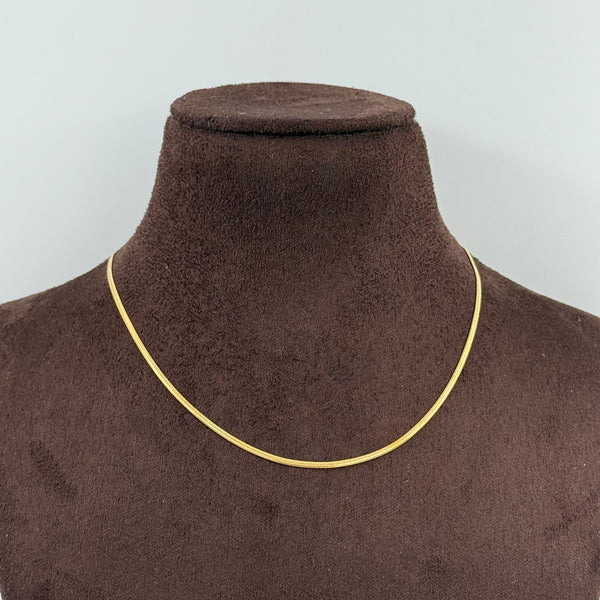 Snake trendy Necklace