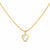 Shell Heart Pendant Necklace
