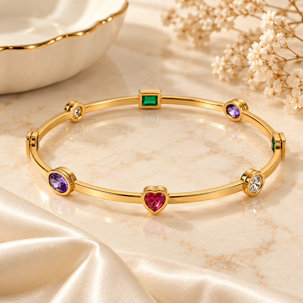 Amara Crystal Bangle