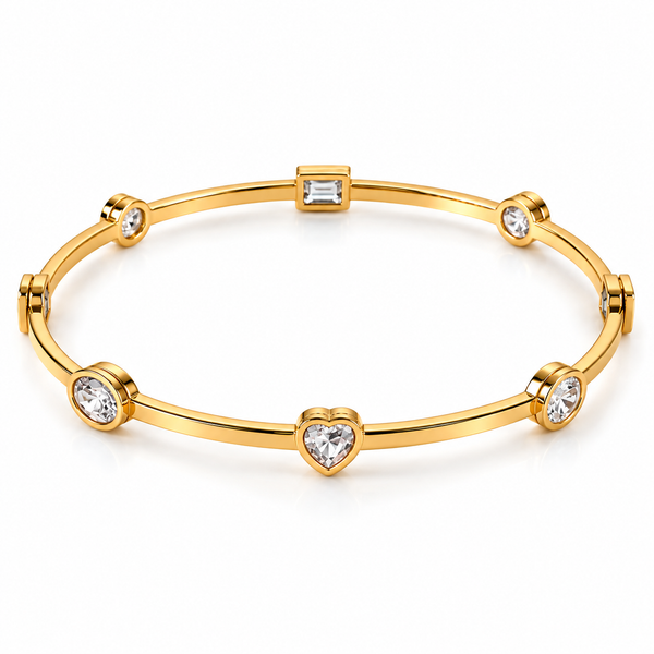 Amara Crystal Bangle