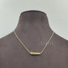 Curved Bar Necklace