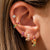 Aurora Gem Ear Stack - Mismatch