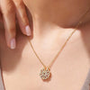 Two in one Heart Clover Necklace