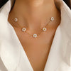 Pearl Daisy Necklace