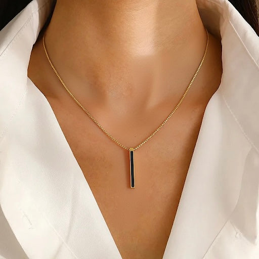 Minimal Bar Necklace